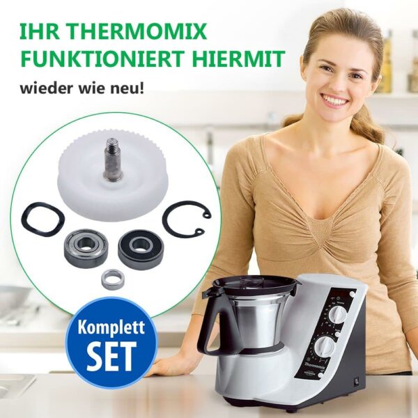 Zahnrad Kugellager für Thermomix TM21 Küchenmaschine
